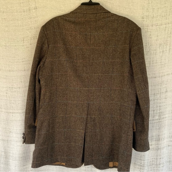 Vintage Pendleton Single Breast Plaid Wool Blazer Size 42 Made In USA - Picture 2 of 8